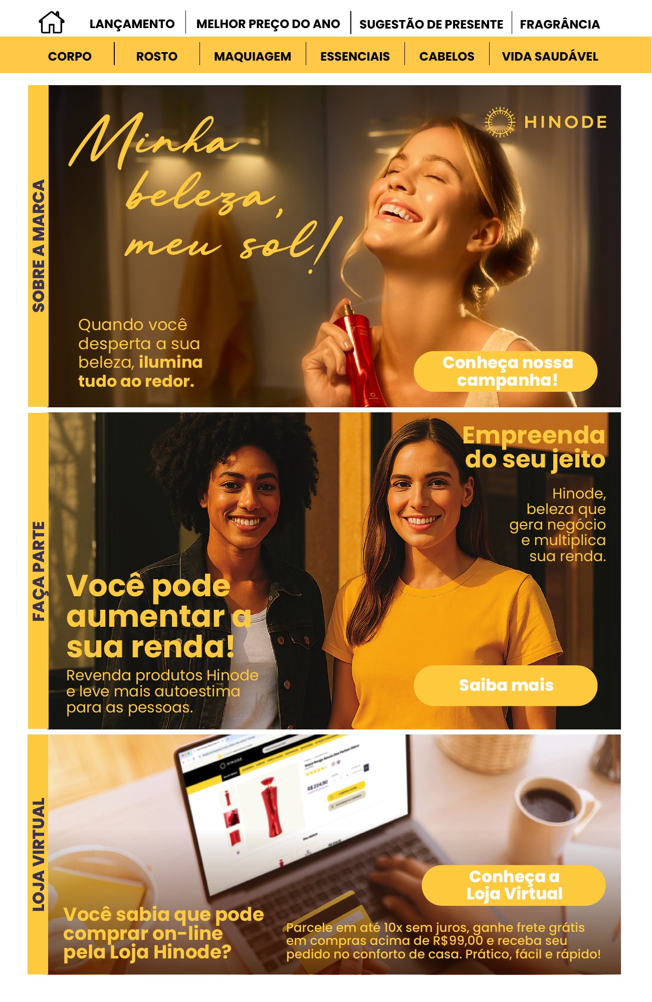 Página 58 completa do catálogo, contexto original do catálogo