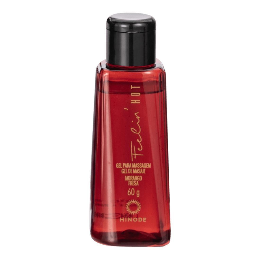 Gel para Massagem FEELIN' HOT MORANGO 60 g · 60 g · código 10155