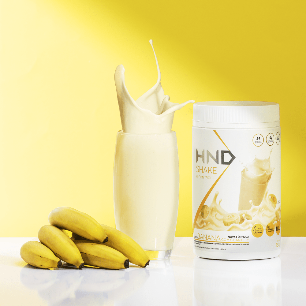 HND Shake H-Control Banana com Chantilly 450 g · 450 g · código 17114