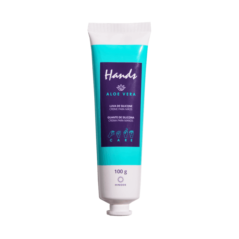 HANDS Aloe Vera Luva de Silicone Creme Desodorante para as Mãos 100 g · 100 g · código 28002