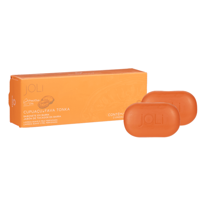jOLi Sabonete em Barra Cupuaçu & Fava Tonka 2 unids de90 g · 90 g · código 33022