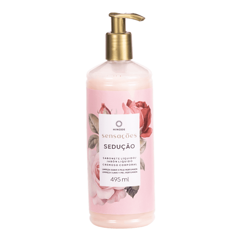 Sabonete Líquido Corporal Sensações Sedução 495 ml · 495 ml · código 33053